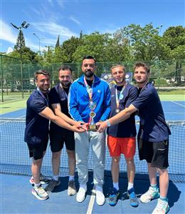 ASÜ Erkek Tenis Takımı Türkiye Şampiyonası'nda üçüncü oldu